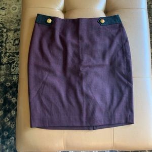 The Limited‎ Burgundy Skirt